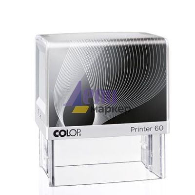 Печат Colop Printer 60 Правоъгълен 37x76 mm