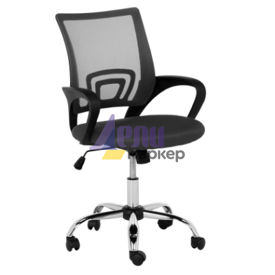 Работен офис стол Carmen 7050-1 LUX - черен