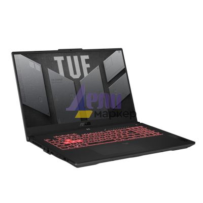 Лаптоп Asus TUF A17 FA707XI-LL013W,AMD Ryzen9 7940HS ,17.3" WQHD (2560 x 1440) 16:9 240 Hz,16GB DDR5 4800(2*8),1TB ,RTX 4070, 8GB GDDR6,Wi-Fi 6(802.11ax) ,Backlit Chiclet Keyboard 1-Zone RGB, Windows 11,Mecha Gray