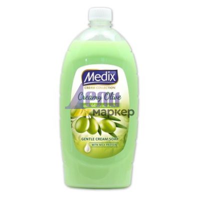 Течен сапун Medix Пълнител 800 ml Creamy Olive