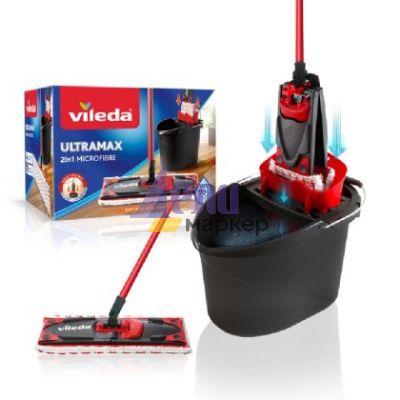 Моп Vileda Ultramax 2в1 Microfibre Box Комплект