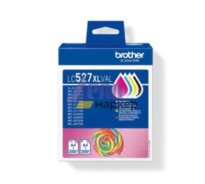 Консуматив Brother LC527XLVAL Coloured Multipack Ink Cartridge for MFCJ5010DW/MFCJ5110DW