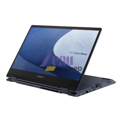 Лаптоп Asus ExpertBook B5 Flip B5402FEA-KA0189, Intel Core i5-1155G7 2.5 GHz (8M Cache, up to 4.5 GHz, 4 cores), 14"FHD (1920 x 1080)Touch 16:10, 16GB DDR4, PCIe 3.0x4  512GB SSD, Intel UHD Graphics, HDMI, 2xThunderbolt, RJ45, No OS, Illim.Kbd., Star Blac