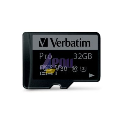 Памет Verbatim micro SDHC 32GB Pro Class 10 UHS-I