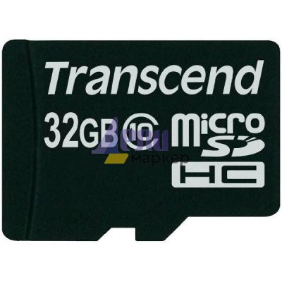 Памет Transcend 32GB micro SDHC (No Box & Adapter, Class 10)