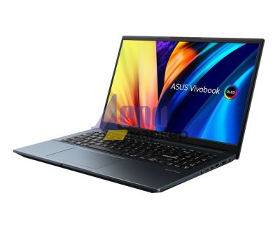 Лаптоп Asus Vivobook Pro 15 OLED M6500QC-OLED-L731X,AMD Ryzen 7 5800H (3.2GHz up to 4.4GHz, 16MB), 15.6"OLED FHD (1920x1080) GL, 400NITS(HDR) ,DDR4 16GB(ON BD) NVIDIA GeForce RTX 3050 4GB GDDR6,1TB PCIEG3 SSD, Windows 11 Pro, Ilim kbd., Blue+ZTE A51 4G, B