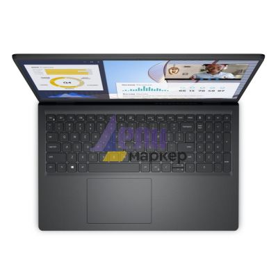 Лаптоп Dell Vostro 3535, AMD Ryzen 7 7730U (8-core/16-thread), 15.6" FHD (1920x1080) AG 120Hz WVA 250 nits, 16GB, 2x8GB, DDR4, 3200MHz, 512GB SSD PCIe M.2, Radeon Graphics, Cam and Mic, 802.11ac, Backlit Kb, FPR, Win 11 Pro, 3Y PS + ZTE A51 4G, Blue