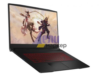 Лаптоп MSI Katana GF76 11UD, RTX3050 Ti GDDR6 4GB, 17.3" FHD (1920x1080), 144Hz, IPS-Level, i7-11800H, DDR4 16GB 3200MHz, 512GB NVMe PCIe SSD, NO M.2 slot free, Intel Wi-Fi 6, BT5.1, backlight KB(Red), 3-Cell 53.5Whr, 2.6 kg, 2Y + ZTE A51 4G, Blue