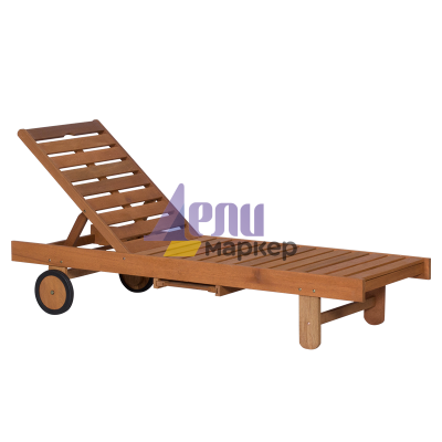 Дървен шезлонг ALMA