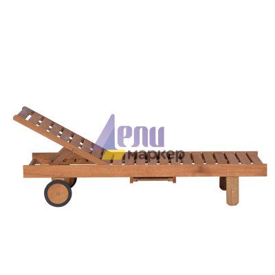 Дървен шезлонг ALMA