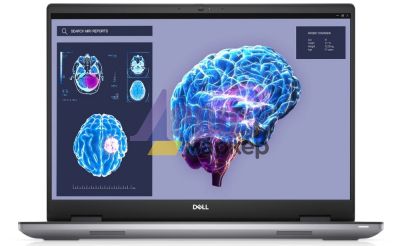 Лаптоп Dell Precision 7680, Intel Core i7-13850HX (30MB, 20 Cores (8P+12E) up to 5.3GHz), 16" FHD+ (1920x1200), WVA AG 500 nits, IR Cam, 32GB, 1x32GB 5600MT/s CAMM, 1TB M.2 PCIe x4 NVMe, NVIDIA RTX 3500 Ada 12GB GDDR6, Wi-Fi 6E, BT, FPR, Backlit, Win 11 P