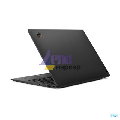 Лаптоп Lenovo ThinkPad X1 Carbon G10 Intel Core i5-1240P (up to 4.4GHz, 12MB), 16GB LPDDR5 5200MHz, 512GB SSD, 14" WUXGA (1920x1200) IPS, AG, Intel Iris Xe Graphics, WLAN, BT, IR&FHD 1080p Cam, Backlit KB, FPR, Black, Win11Pro, 3Y