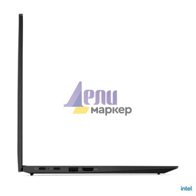 Лаптоп Lenovo ThinkPad X1 Carbon G10 Intel Core i5-1240P (up to 4.4GHz, 12MB), 16GB LPDDR5 5200MHz, 512GB SSD, 14" WUXGA (1920x1200) IPS, AG, Intel Iris Xe Graphics, WLAN, BT, IR&FHD 1080p Cam, Backlit KB, FPR, Black, Win11Pro, 3Y