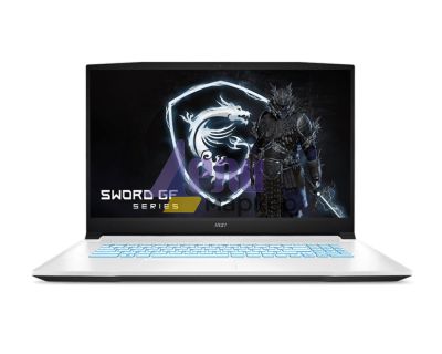 Лаптоп MSI Sword 17 A12UD, RTX 3050 Ti GDDR6 4GB, 17.3" FHD (1920x1080), 144Hz, IPS-Level, i7-12700H, DDR4 16GB 3200MHz, 512GB SSD, NO M.2 slot free, Intel Wi-Fi 6, BT5.2, Single backlight KB(BLUE), 3-Cell 53.5Whr, No OS, 2.6 kg, White + ZTE A51 4G, Blue