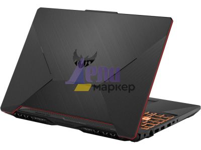 Лаптоп Asus TUF F15 FX506HF-HN017, Intel i5-11400H  2.7 GHz, 15.6" FHD AG (1920x1080)144Hz, 16GB DDR4 3200MHz (2x8 GB),  512GB PCIe 3,RTX 2050 4GB GDDR6, Wi-Fi 6(802.11ax), Backlit Chiclet Keyboard 1-Zone RGB, no OS, Graphite Black
