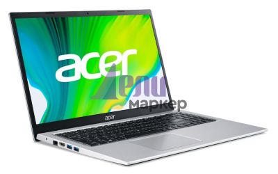 Лаптоп Acer Aspire 3, A315-35-P3WU, Intel Pentium Silver N6000 (up to 3.3GHz, 4MB), 15.6" FHD (1920x1080) IPS AG, Cam&Mic, 8GB DDR4, 256GB SSD PCIe, Intel UHD Graphics, 802.11ac, BT 5.0, Linux, Silver