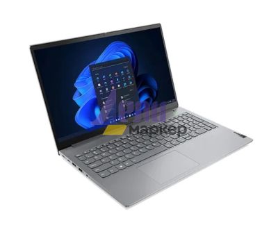 Лаптоп Lenovo ThinkBook 15 G4 Intel Core i7-1255U (up to 4.7GHz, 12MB), 16GB (8+8) DDR4 3200MHz, 512GB SSD, 15.6" FHD(1920x1080) IPS AG, Intel Iris Xe Graphics, WLAN, BT, FHD 1080p, KB Backlit, FPR, 3 cell, DOS, 3Y