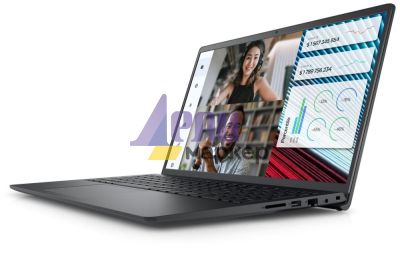Лаптоп Dell Vostro 3520, Intel Core i7 -1255U (12MB cash up to 4.7 GHz), 15.6" FHD (1920x1080) AG 120Hz WVA 250nits, 16GB DDR4, 512GB SSD PCIe M.2, Intel Iris Xe Graphics, Cam and Mic, 802.11ac, BG KB, Ubuntu, 3Y PS + Essential Backpack for up to 15.6" La