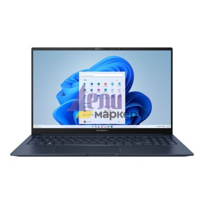 Лаптоп Asus S Zenbook OLED UM3504DA-OLED-MA731X,AMD Ryzen 7 7735U(8-core/16-thread, 16MB cache, up to 4.8 GHz max boost), OLED 15.6" 2.8K (2880 x 1620), 16GB LPDDR5(ON BD), 1TB SSD,Windows 11 Pro, Ponder Blue