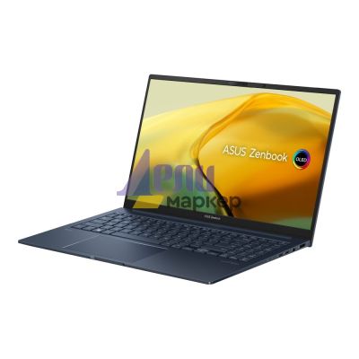 Лаптоп Asus S Zenbook OLED UM3504DA-OLED-MA731X,AMD Ryzen 7 7735U(8-core/16-thread, 16MB cache, up to 4.8 GHz max boost), OLED 15.6" 2.8K (2880 x 1620), 16GB LPDDR5(ON BD), 1TB SSD,Windows 11 Pro, Ponder Blue
