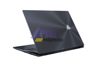Лаптоп Asus Zenbook Pro X OLED UX7602VI-OLED-ME951X, INTEL I9-13900H,  16" 4K (3840 x 2400) OLED 16:10 , LPDDR5 32GB (ON BD), 2TB PCIEG4 SSD, NVIDIA  RTX 4070 8GB,Num Pad, Win 11 Pro, Tech Black