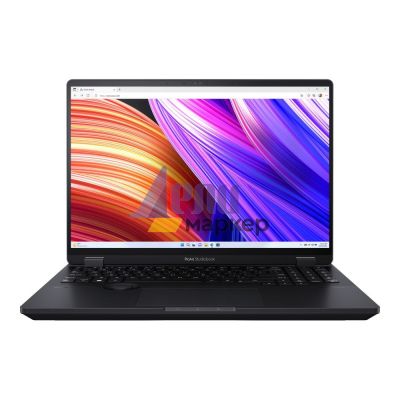 Лаптоп Asus Studiobook,H7604JI-OLED-MY951X, INTEL I9-13980HX ,16" 3.2K (3200 x 2000) OLED 16:10  Touch, DDR5 64 GB (32*2), 2TB PCIEG4, RTX 4070  8GB, WiFi 6e, Win 11 Pro, HAPTIC TOUCHPAD, Mineral Black