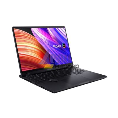 Лаптоп Asus Studiobook,H7604JI-OLED-MY951X, INTEL I9-13980HX ,16" 3.2K (3200 x 2000) OLED 16:10  Touch, DDR5 64 GB (32*2), 2TB PCIEG4, RTX 4070  8GB, WiFi 6e, Win 11 Pro, HAPTIC TOUCHPAD, Mineral Black