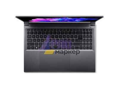 Лаптоп Acer Swift Edge, SFX16-61G-R6A3, AMD Ryzen 9 7940HS (4.0GHz up to 5.2GHz, 16MB), 16" 3.2K OLED 120Hz, WQXGA+ (3200 x 2000), 32GB LPDDR5, 1024GB PCIe SSD, RTX 4050 6GB GDDR6, Micro SD, QHD cam + mic, WIFI 6E BT, Backlit KB, FPR, Win 11 Home, Gray