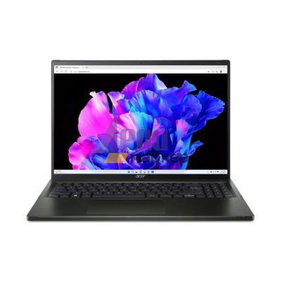 Лаптоп Acer Swift Edge, SFE16-43-R72F, AMD Ryzen 7 7840U (3.3GHz up to 5.1GHz, 16MB), 16" 3.2K OLED 120Hz, WQXGA+ (3200 x 2000), 32GB LPDDR5, 1024GB PCIe SSD, AMD Radeon 780M, Micro SD, QHD cam + mic, WIFI 6E BT, Backlit KB, FPR, Win 11 Home, Black