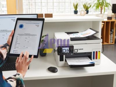 Мастилоструйно многофункционално устройство Canon MAXIFY GX6040 All-In-One, Black&White + Canon Red Label Superior - 80 gr/m2, A4, 2500 sheets