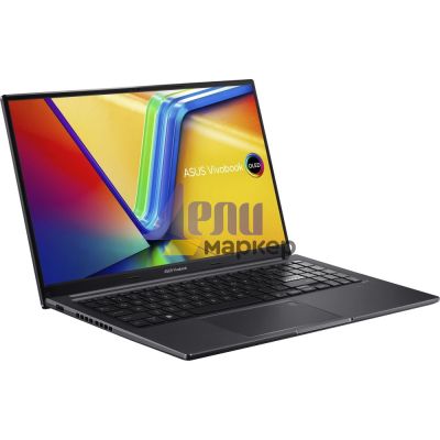 Лаптоп Asus Vivobook 15 X1505ZA-OLED-L511, Intel Core i5-1235U 1.3 GHz,(8M Cache, up to 4.4 GHz), 15.6" OLED,FHD, (1920x1080), DDR4 8GB(ON BD.), SSD 512GB PCIE G3X2, No OS, Ili. Kbd, Indie Black