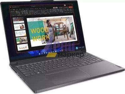 Лаптоп Lenovo ThinkBook 16p G4 Intel Core i7-13700H (up to 5.0GHz, 24MB), 32GB(16+16) DDR5 5200MHz, 1TB SSD, 16" 3.2K (3200x2000) IPS AG, NVIDIA GeForce RTX 4060/8GB, Color Calibration, WLAN, BT, FHD&IR Cam, Backlit KB, Storm Grey, DOS, 3Y CCI