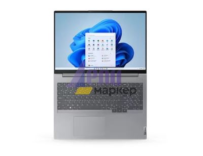 Лаптоп Lenovo ThinkBook 16 G6 Intel Core i7-13700H (up to 5.0GHz, 24MB), 32GB(16+16) DDR5 5200MHz, 1TB SSD, 16" WUXGA (1920x1200) IPS AG, Intel Iris Xe Graphics, WLAN, BT, FHD&IR Cam, Backlit KB, Arctic Grey, Win11Pro, 3Y CCI
