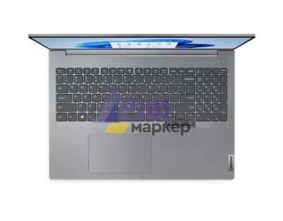 Лаптоп Lenovo ThinkBook 16 G6 Intel Core i7-13700H (up to 5.0GHz, 24MB), 32GB(16+16) DDR5 5200MHz, 1TB SSD, 16" WUXGA (1920x1200) IPS AG, Intel Iris Xe Graphics, WLAN, BT, FHD&IR Cam, Backlit KB, Arctic Grey, Win11Pro, 3Y CCI