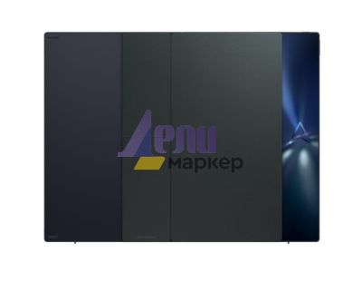 Лаптоп Asus Zenbook Fold OLED UX9702AA-FOLED-MD731X, Intel i7-1250U 1.1 GHz (8-core/12-thread, 12MB cache, up to 4.7 GHz),  17,3" 2560 x 1920 FOLED 4:3 aspect ratio, LPDDR5 16G (ON BD), 1TB PCIEG4 SSD, WiFi 6e, Win 11 Pro, Tech Black