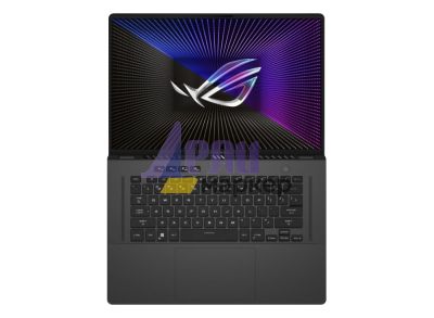 Лаптоп Asus ROG Zephyrus G16 GU603ZV-N4008W,Intel i7-12700H  2.3 GHz (24M Cache, up to 4.7 ) 240Hz,QHD+ 16:10 (2560 x 1600, WQXGA), 16GB DDR4 (on board 16),1TB PCIe4.,RTX4060 8 GB GDDR6, Wi-Fi 6E(802.11ax),Backlit Ch, Eclipse Gray