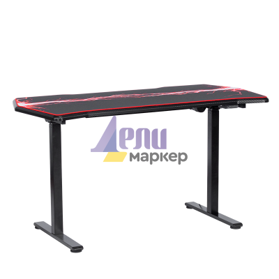 Ергономично геймърско бюро Carmen CR-116 G  - черно - червено