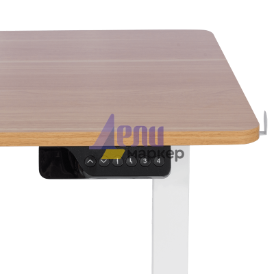 Ергономично регулируемо бюро Carmen CR- 4024 - бук-бял