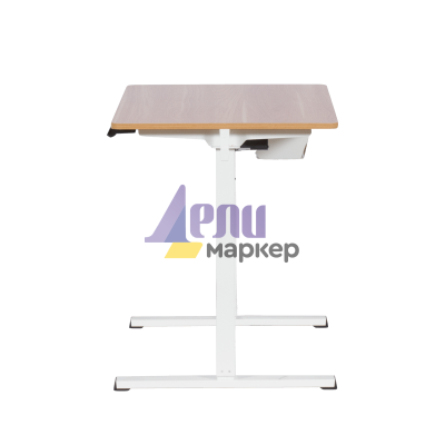 Ергономично регулируемо бюро Carmen CR- 4024 - бук-бял