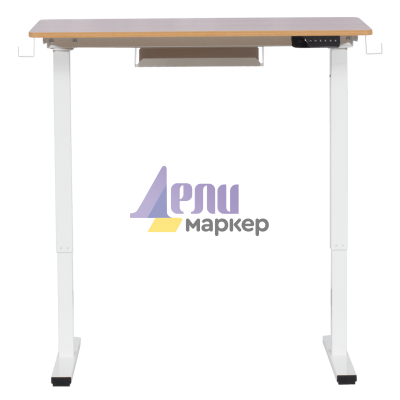 Ергономично регулируемо бюро Carmen CR- 4024 - бук-бял