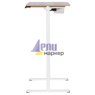 Ергономично регулируемо бюро Carmen CR- 4024 - бук-бял
