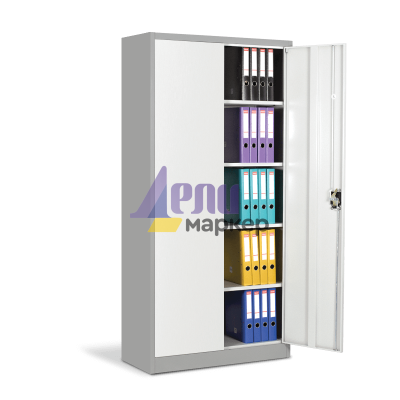 Метален шкаф Carmen CR-1235 K LUX - 90 - сив