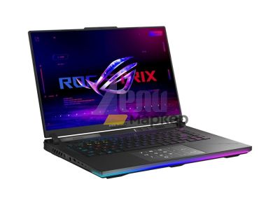 Лаптоп Asus ROG Strix SCAR 16 G634JZ-NM002X, Intel i9-13980HX  2.2 GHz ,16" QHD+ 16:10 (2560 x 1600, WQXGA) 240Hz,32GB DDR5 4800MHz (2x16GB), 1TB + 1TB PCIe4. (RAID 0), RTX 4080  12GB DDR6, WiFi 6, RGB Per-Key Kbd, Win 11 Pro, Off Black