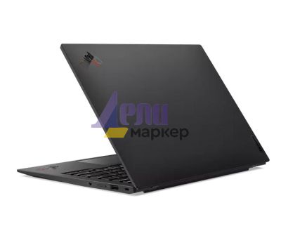 Лаптоп Lenovo ThinkPad X1 Carbon G11 Intel Core i7-1355U (up to 5.0GHz, 12MB), 16GB LPDDR5 6400MHz, 512GB SSD, 14" WUXGA (1920x1200) IPS AG, Intel Iris Xe Graphics, WLAN, BT, FHD&IR Cam, Backlit KB, FPR, Win11Pro, 3Y Premier