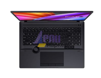 Лаптоп Asus ProArt Studiobook W7600Z3A-OLED-L961X, Intel Core i9-12900H, 2.5 GHz (24M Cache, up to 5.0 GHz, 6P+8E cores),16" 4K (3840 x 2400) OLED 16:10, DDR5 64 GB (32*2), 2TB PCIEG4, NVIDIA RTX A3000 12GB, WiFi 6e, Win 11 Pro, Mineral Black+Fury Gaming