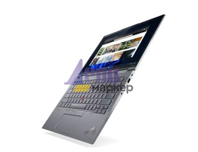 Лаптоп Lenovo ThinkPad X1 Yoga G7 Intel Core i7-1260P (up to 4.7GHz, 18MB), 16GB LPDDR5 5200MHz, 512GB SSD, 14" WQUXGA (3840x2400) OLED AR, Touch, Intel Iris Xe Graphics, WLAN, BT, WWAN, IR&1080p Cam, Backlit KB, FPR, Grey, Win 11 Pro, 3Y+Fury Gaming Chai