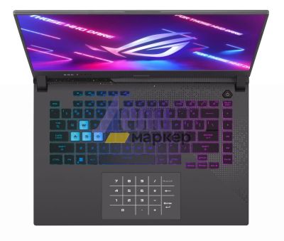 Лаптоп Asus ROG Strix G15 G513RC-HN089, AMD Ryzen 7-6800H (8-core/16-thread, 20MB cache, up to 4.7 GHz) 15.6"  FHD (1920 x 1080) 16:9 ,144Hz, 16GB DDR5 (2*8), 1TB M.2 SSD,RTX 3050,Wi-Fi 6,Eclipse Gray