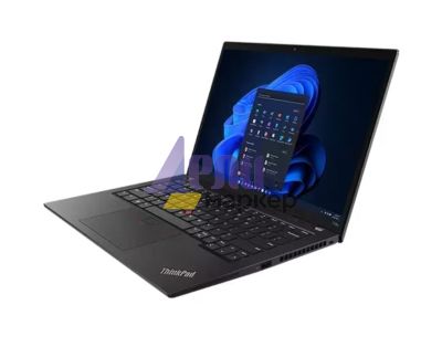 Лаптоп Lenovo ThinkPad T14s G4 Intel Core i5-1335U (up to 4.6GHz, 12MB), 16GB LPDDR5x 4800MHz, 512GB SSD, 14" WUXGA (1920x1200) IPS AG, Intel Iris Xe Graphics, 5MP&IR Discrete Cam, Backlit KB, WLAN, BT, SCR, FPR, Win11Pro, 3Y Premier