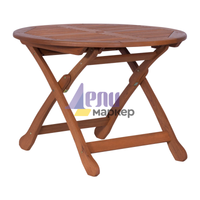 Сгъваема дървена градинска маса BERTA