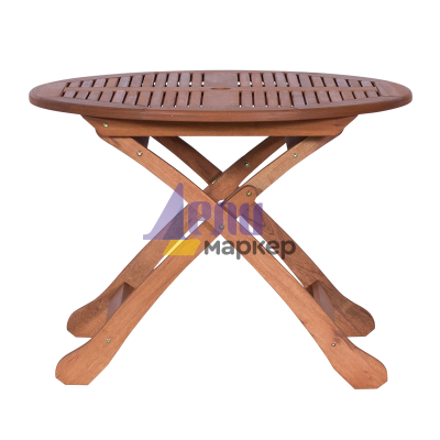 Сгъваема дървена градинска маса BERTA